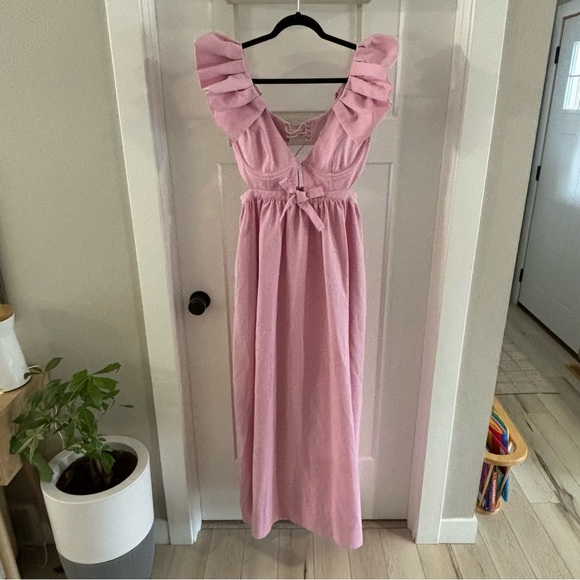 For Love And Lemons Pink Maxi Dress - Picture 9 of 11